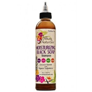 ALIKAY NATURALS MOISTURIZING BLACK SOAP SHAMPOO