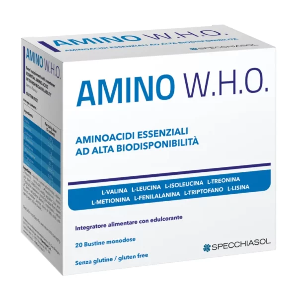 Specchiasol Amino WHO Food Supplement 20 Sachets