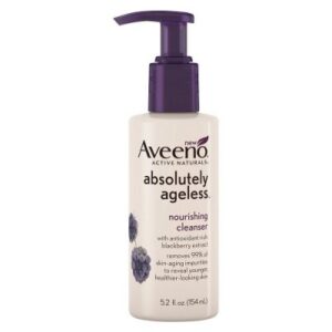 AVEENO- ABSOLUTELY AGELESS FACIAL CLEANSER