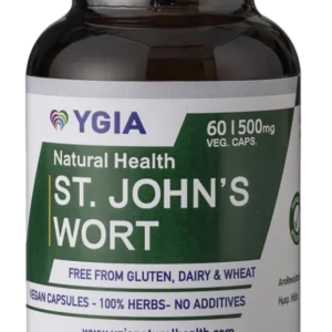 Ygia St. John's Wort x 60 Capsules - Calms Nerves & Soothes Pain