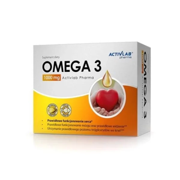 ACTIVLAB OMEGA 3 1000MG 60CAPSULES