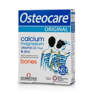 VITABIOTICS 1+1 FREE OSTEOCARE ORIGINAL, CONTRIBUTE TO THE MAINTENANCE OF NORMAL BONES. FOR MEN& WOMEN OF ALL STAGES 30TABLETS