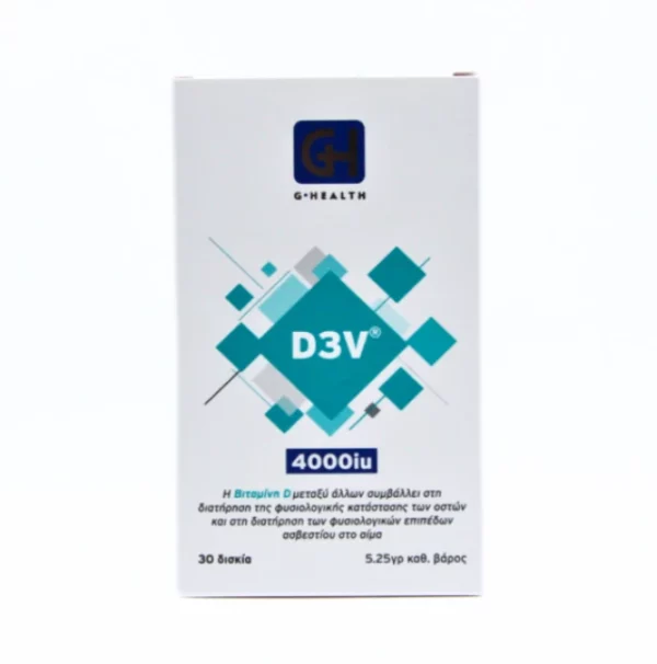 GHealth D3V 4000iu x 30 Tablets
