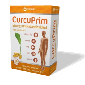 CURCUPRIM, STRONG NATURAL ANTIOXIDANT WITH CURCUMIN& VITAMIN D3 30TABLETS