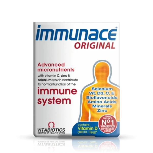 VITABIOTICS 1+1FREE IMMUNACE ORIGINAL 30TABLETS