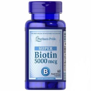 BIOTIN 5000 MCG- PURITANS PRIDE