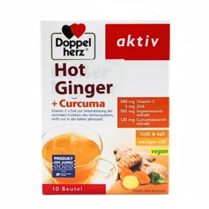 Doppelherz Hot Ginger + Curcuma x 10 Sachets