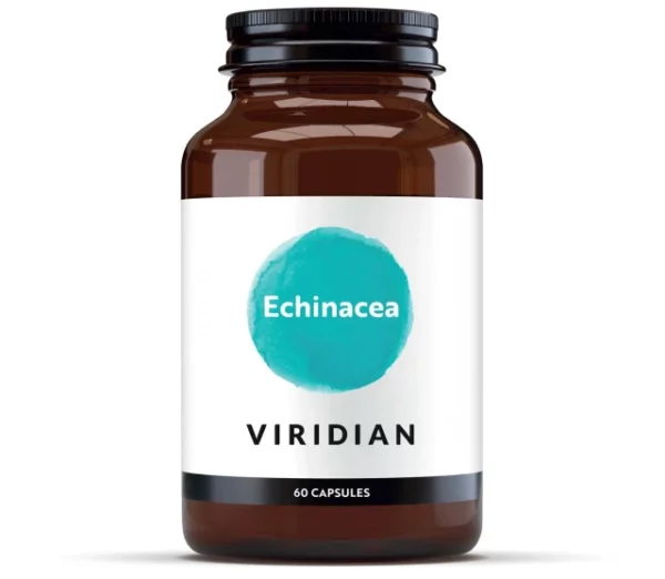 Viridian Echinacea Purpurea & Angustifolia 400mg 60caps