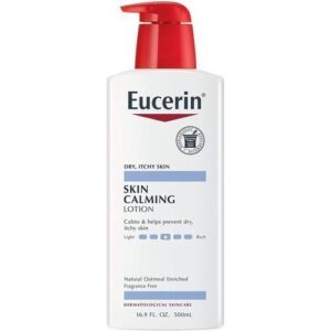 Eucerin Skin Calming Lotion (Soothes & Heals Dry,Itchy Skin)-16.9 Oz