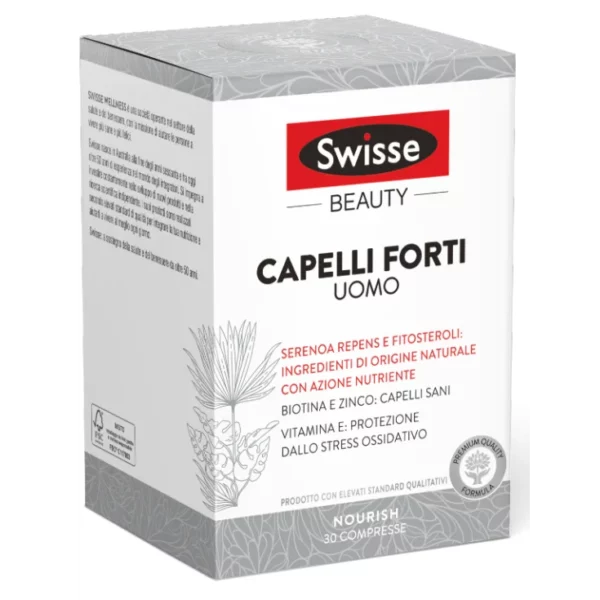Strong Hair Man Swisse Beauty 30 Tablets