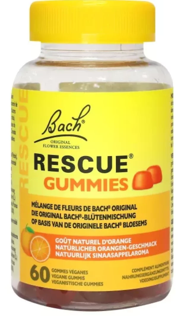 Bach Rescue Gummies Orange x 60