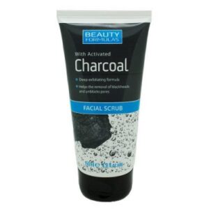 BEAUTY FORMULAS FACIAL SCRUB WITH ACTIVATED CHARCOAL