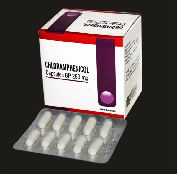 CHLORAMPHENICOL CAP 250MG SACHET