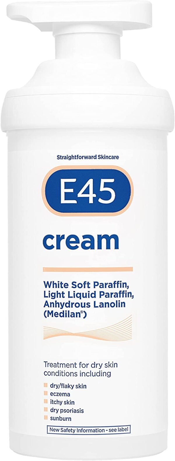 E45 white soft paraffin cream