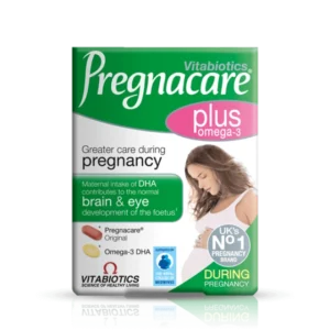 VITABIOTICS PREGNACARE PLUS OMEGA-3. NUTRITIONAL SUPPORT DURING PREGNANCY 28 + 28TABLETS