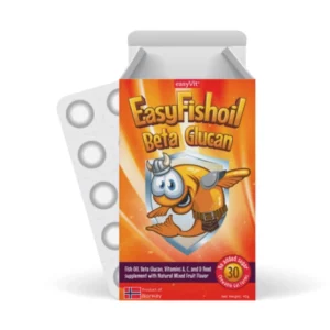 EasyVit EasyFishoil Beta Glucan x 30 Chewable Gel Form