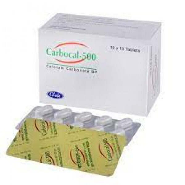 Carbocal 500mg (100pcs Box)