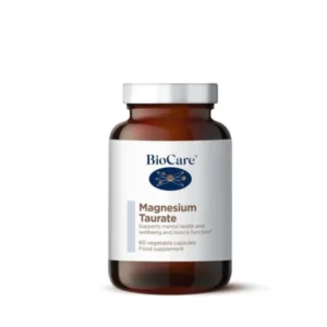 BIOCARE MAGNESIUM TAURATE VEG CAPSULES 60s