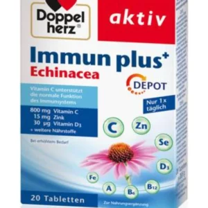 Doppelherz Immun Plus+  Echinacea x 20 Tablets