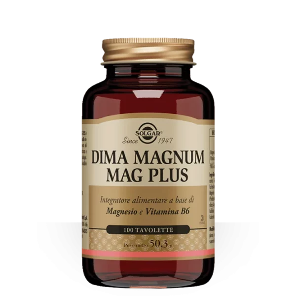 TEMPLATE MAGNUM MAG PLUS SOLGAR 100 Tablets