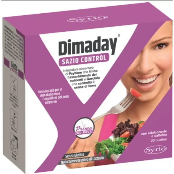 Syrio Dimaday Sazio Control Food Supplement 20 Sachets