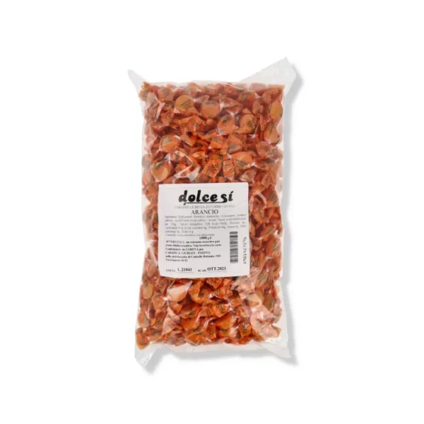 SWEET ORANGE CANDIES 1KG