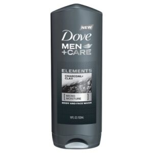 DOVE MEN CARE ELEMENT CHARCOAL CLAY BODY AND FACE WASH