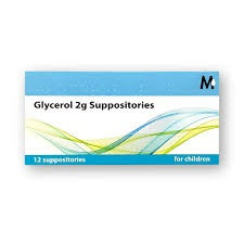 Glycerol 2g Suppositories  | Expires 7/27