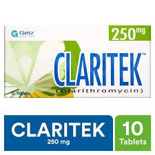 Claritek Tablet 250mg  | Expires 8/27