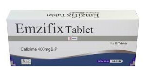 Emzifix 400mg Tablets(Cefixime) | Expires 8/27