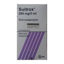 Suitrox Suspension 200mg/5ml (Azithromycin)