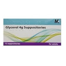 GLYCEROL 4G SUPPOSITORIES  | Expires 8/27