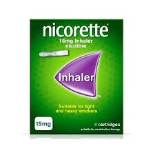 Nicorette 15mg Inhalation vapour (4 Cartridges)