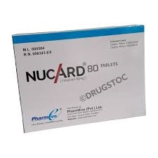 Nucard 80mg x28 (Valsartan) | Expires 8/27