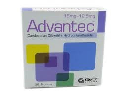 Advantec (Candesartan Cilexetil +Hydrochlorothiazide)