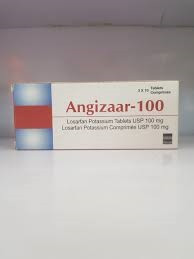 Angizaar 100mg X 30 (Losartan Potdssium 100mg Tablets)