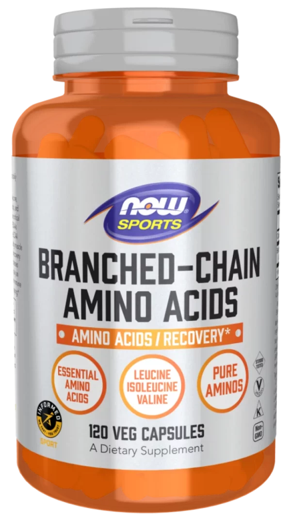 Now Sports - Branched Chain Amino Acids x 120 Veg Capsules