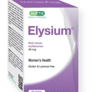 Agetis Elysium - Red Clover Isoflavones 40mg x 60 Tablets - For The Support Of Women's Health