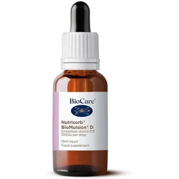 BIOCARE NUTRISORB LIQUID BIOMULSION D 15ml