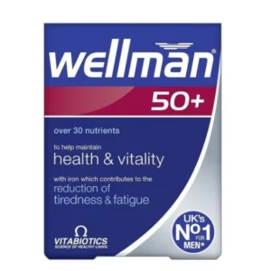 VITABIOTICS WELLMAN 50+ 30 TABLETS
