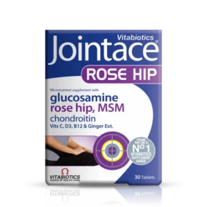 VITABIOTICS JOINTACE ROSE HIP, SUPPORTS CARTILAGE& BONE HEALTH 30TABLETS