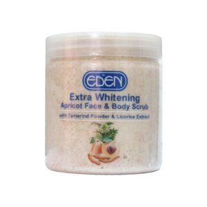 Eden extra whitening face & body scrub
