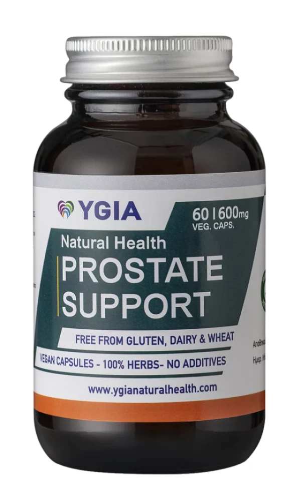 Ygia Prostate Support x 60 Capsules - For Prostate Hyperplasia & Supports Function Of Prostate