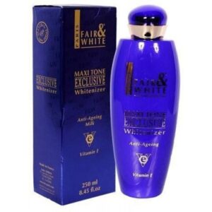 EXCLUSIVE MAXI TONE WHITENIZER MILK- FAIR & WHITE VITAMIN E