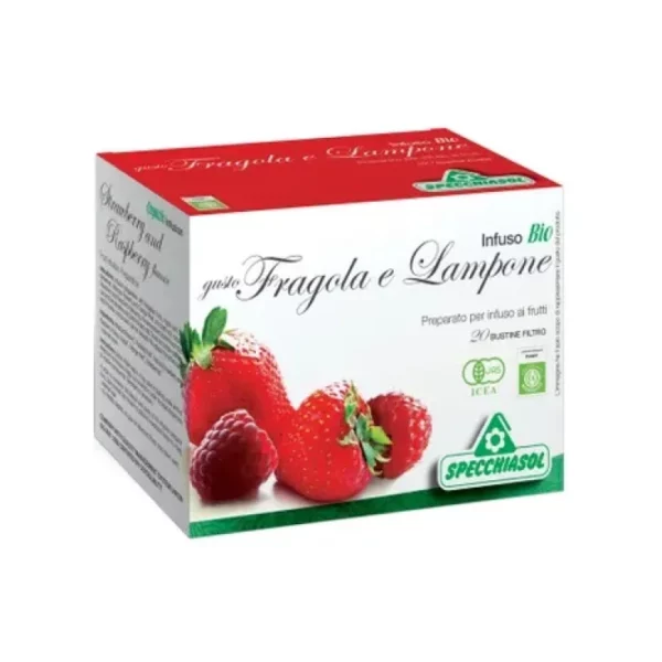 Specchiasol Organic Strawberry And Raspberry Infusion 20 Filters
