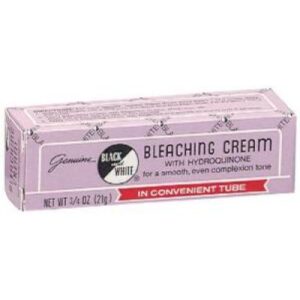 GENUINE BLACK AND WHITE BLEACHING CREAM
