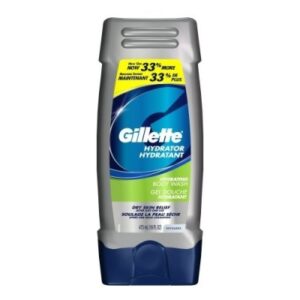 GILLETTE DRY SKIN HYDRATOR BODY WASH