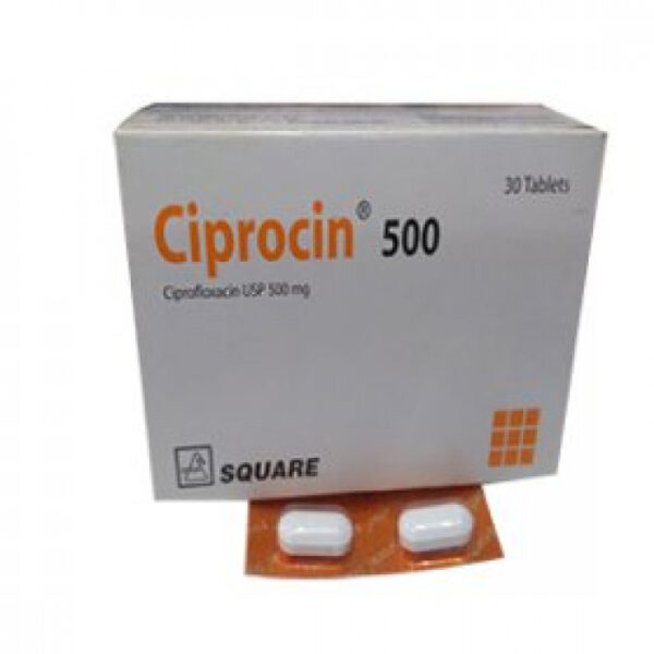 Ciprocin 500mg 10Pcs