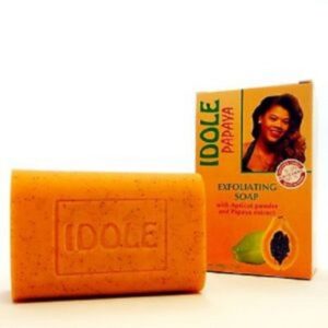 IDOLE PAPAYA ACNE SKIN EXFOLIATING WHITENING SOAP