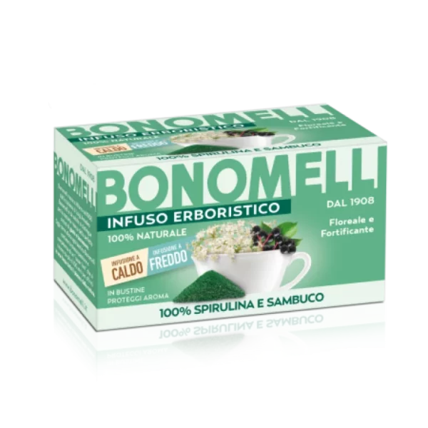 Spirulina And Elder Bonomelli 32g
